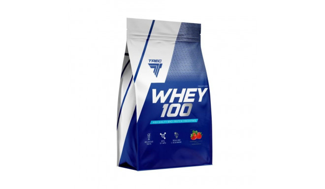 Valgupulber TREC WHEY 100, Strawberry, 900g