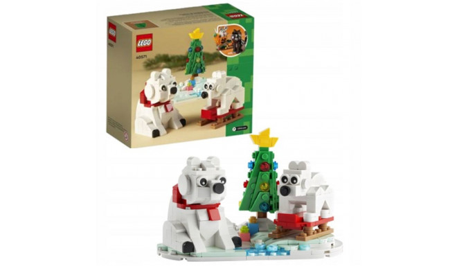 LEGO 40571 Wintertime Polar Bears Constructor