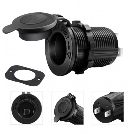 PLS35A Gniazdo zapal. hermetyczne 12/24v