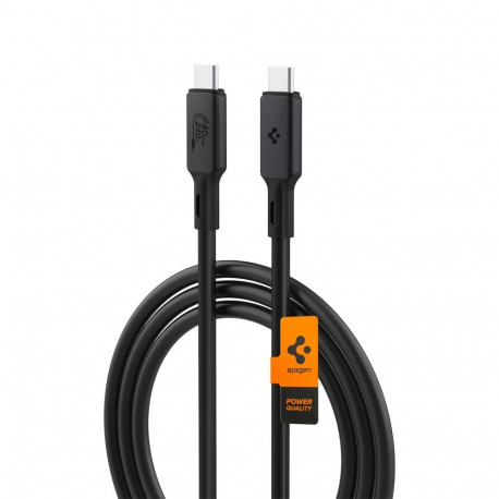 USB-kaabel ArcWire 240W, USB-C otsik  USB-C otsik, 1.2m, must, USB4 Gen3 40Gbps/USB-C PD3.1, PB22