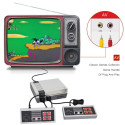 GameBox R6 8-Bit Retro TV AV RCA analoogmängukonsool kahekordsete puldikutega ja 620 eelnevalt sisse