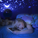 Elight L1 2in1 Rotating Star Sky projector and Night lamp with 4x AAA / USB Cable Black