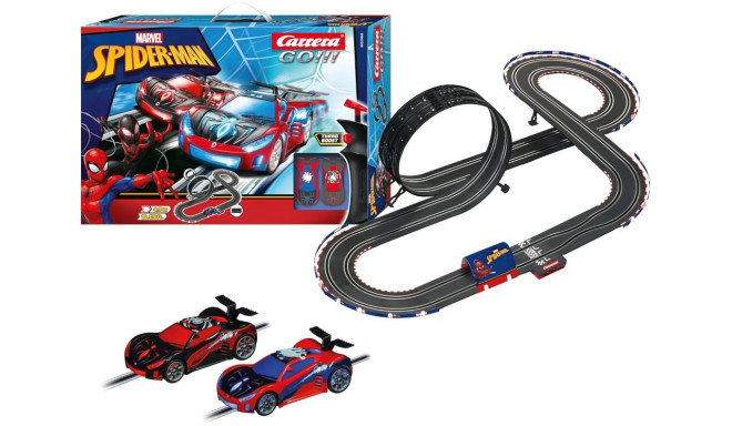 Carrera комплект GO!!! Marvel Spider-Man Racing