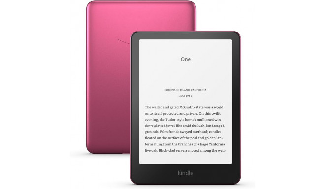 Amazon Kindle Paperwhite 2024 12th Gen Signature Edition 32GB, metallic raspberry