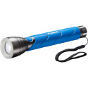 LED flashlight VARTA, 5W, 310 lm, 3xC batteries (included), distance up to 141 m, blue color