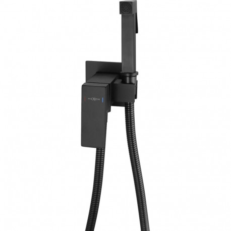 Concealed bidet mixer Mexen Cube 7599150-70, black