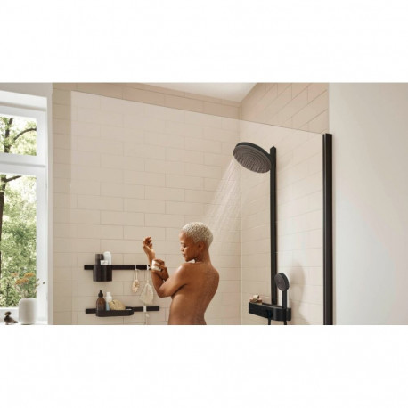 Shower system Hansgrohe Pulsify 260 2 Jet 24240670, black matt