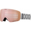 GIRO CONTOUR RS WHITE MONOGRAM winter goggles (VIVID-Carl Zeiss ROSE GOLD 19-42% S2 color mirror len