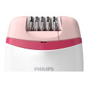 PHILIPS BRE235/00 Corded Compact Epilator (White and Pink)