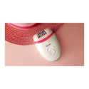 PHILIPS BRE235/00 Corded Compact Epilator (White and Pink)