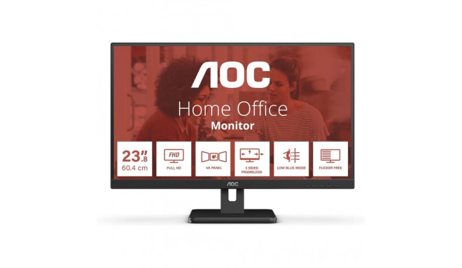 AOC 24E3UM | 24 " | VA | FHD | 16:9 | 75 Hz | 4 ms | 1920 x 1080 pixels | 300 cd/m² | HDMI ports qua