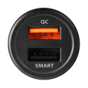 AXAGON Kahe USB-pesaga autolaadija, 31.5W | PWC-QC5