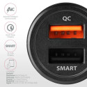 AXAGON Kahe USB-pesaga autolaadija, 31.5W | PWC-QC5