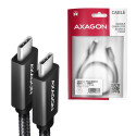 AXAGON Andme- ja laadimiskaabel USB 2.0 | BUCM32-CM10AB | USB Type-C - USB Type-C