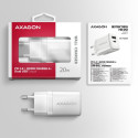 AXAGON Seinakontakti Laadija 2x Porti (USB-A + USB-C), 20W | ACU-PQ20W