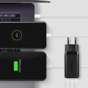 AXAGON GaN seinalaadija 3 pordiga (USB-A + 2x USB-C), 65W | ACU-DPQ65