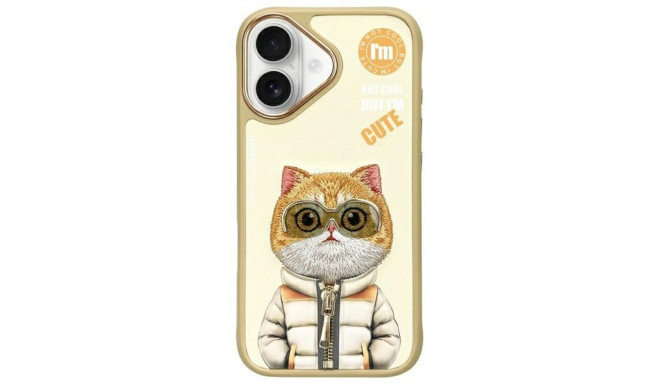 Nimmy ümbris iPhone 16 6.1" khaki Cool&Cute 2.0 kass