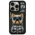 Nimmy iPhone 15 Pro 6.1" Case Black Cool&Cute 2.0 Dog