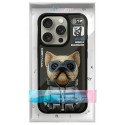 Nimmy iPhone 15 Pro 6.1" Case Black Cool&Cute 2.0 Dog