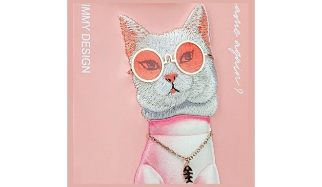 Nimmy ümbris iPhone 15 Pro 6.1" roosa prillid cool cat