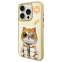 Nimmy case iPhone 15 Pro Max 6.7" khaki Cool&Cute 2.0 Cat Nimmy case iPhone 15 Pro Max 6.7" khaki Cool&Cute 2.0 Cat