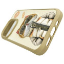 Nimmy case iPhone 15 Pro Max 6.7" khaki Cool&Cute 2.0 Cat Nimmy case iPhone 15 Pro Max 6.7" khaki Cool&Cute 2.0 Cat