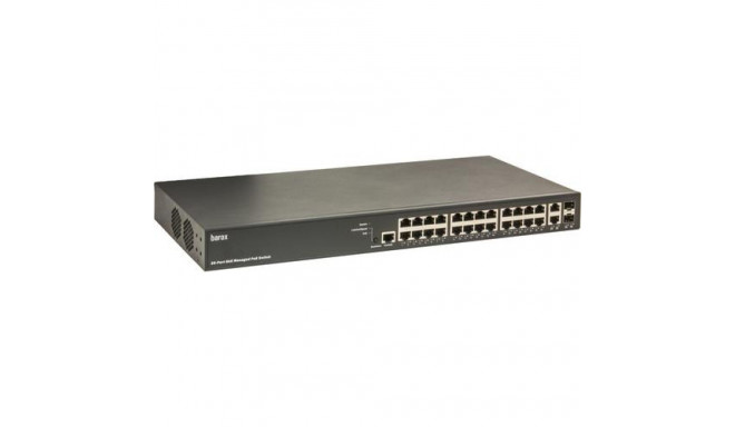 Barox RY-LGSP23-26/370 network switch Managed L2/L3 Gigabit Ethernet (10/100/1000) Power over Ethern