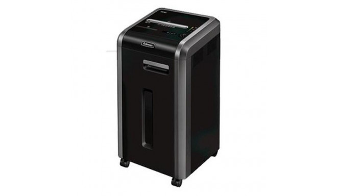 Fellowes 225I paper shredder Strip shredding 24 cm Black, Silver