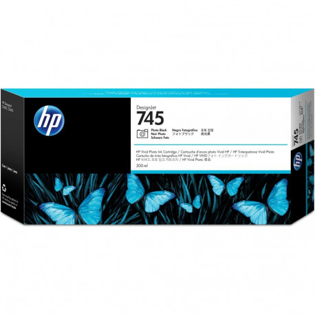 "HP 745 Tintenpatrone Fotoschwarz 300 ml"