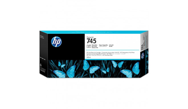 "HP Tinte 745 Tintenpatrone Fotoschwarz 300 ml"