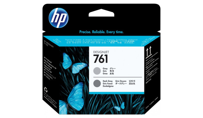"HP 761 Original Druckkopf grau und dunkel grau Standardkapazitt 1er-Pack"