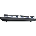"Logitech MX Mechanical Wireless Illuminated Performance Keyboard - GRAPHITE - (DE) - CLICKY"