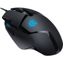 "Logitech Hyperion Fury G402 Mouse right-handed 8 buttons wired USB"