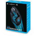 "Logitech Hyperion Fury G402 Mouse right-handed 8 buttons wired USB"