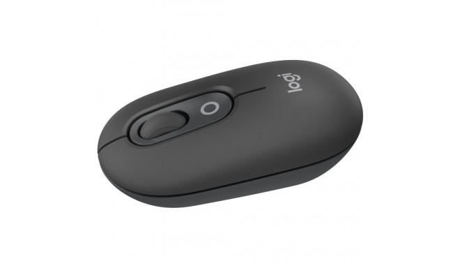 "Logitech POP Mouse with emoji - GRAPHITE"