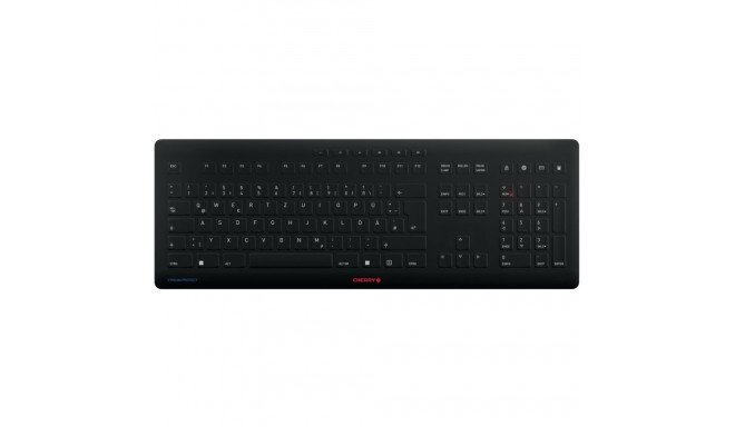 "Cherry Keyboard STREAM PROTECT WIRELESS [DE] black"