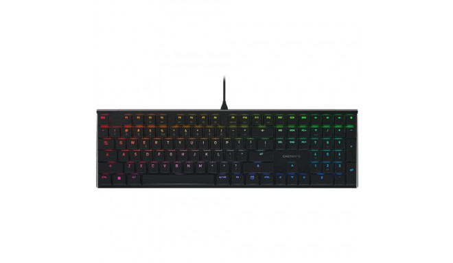 "Cherry Keyboard MX 10.0N RGB [US/EU] black MX LOW PROFILE RGB SPEED"