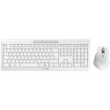 "Cherry Desktop STREAM COMFORT Wireless [DE] white Mouse+Keyboard, Fullsize, Silent"