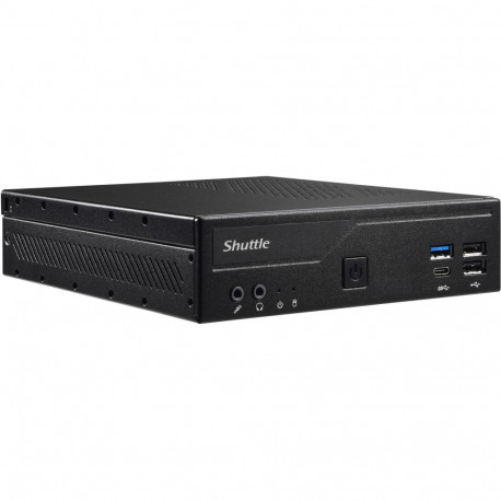 Shuttle poolkomplektne arvuti XPC slim DH610, must