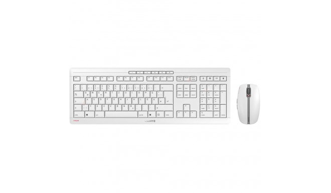 "Cherry Tastatur und Maus Set STREAM DESKTOP RECHARGE grey"