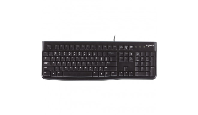 "Logitech K120 UK black"