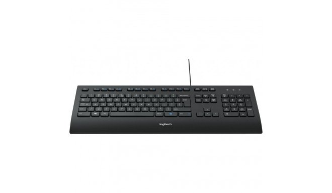 "Logitech Corded K280e - Tastatur - Schweizer"