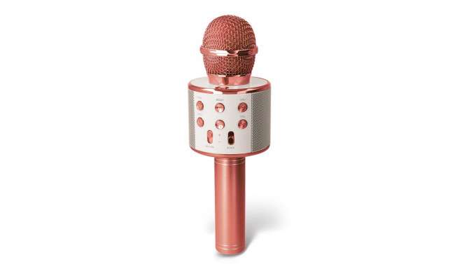 Forever Bluetooth microphone with speaker BMS-300 Lite rose gold