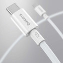 Baseus Type-C - Type-C Superior cable Quick Charge / Power Delivery / FCP 100W 5A 20V 2m white (CATY