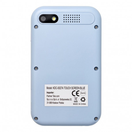 Game console for kids with touch screen 2,8" KDC-0027A blue