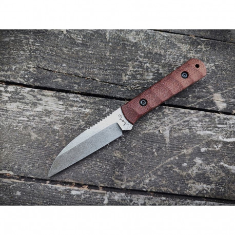 LKW Coffin Warncliff Micarta Knife