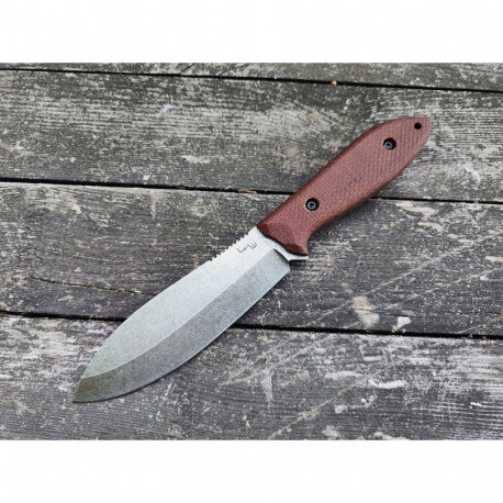 LKW modernne nuga Nessmuk Micarta