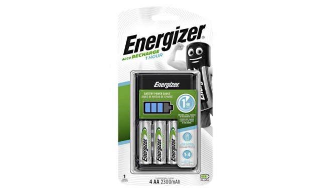 Energizer Ni-MH akulaadija 1 tund + 4 x R6/AA 2300 mAh