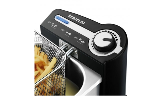 Deep Fryer - Taurus 973958000 1700W 2L Stainless Steel Black