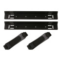 Desk-Mounted CPU Holder - Techly ICA-CS 60 Adjustable Black